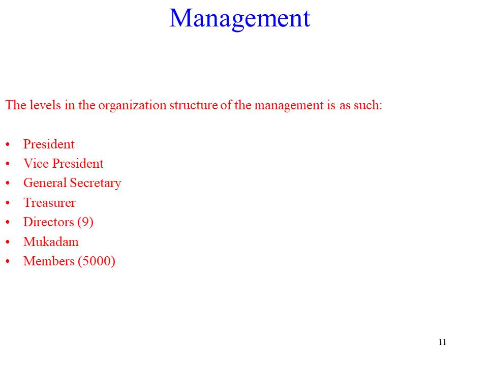 Management