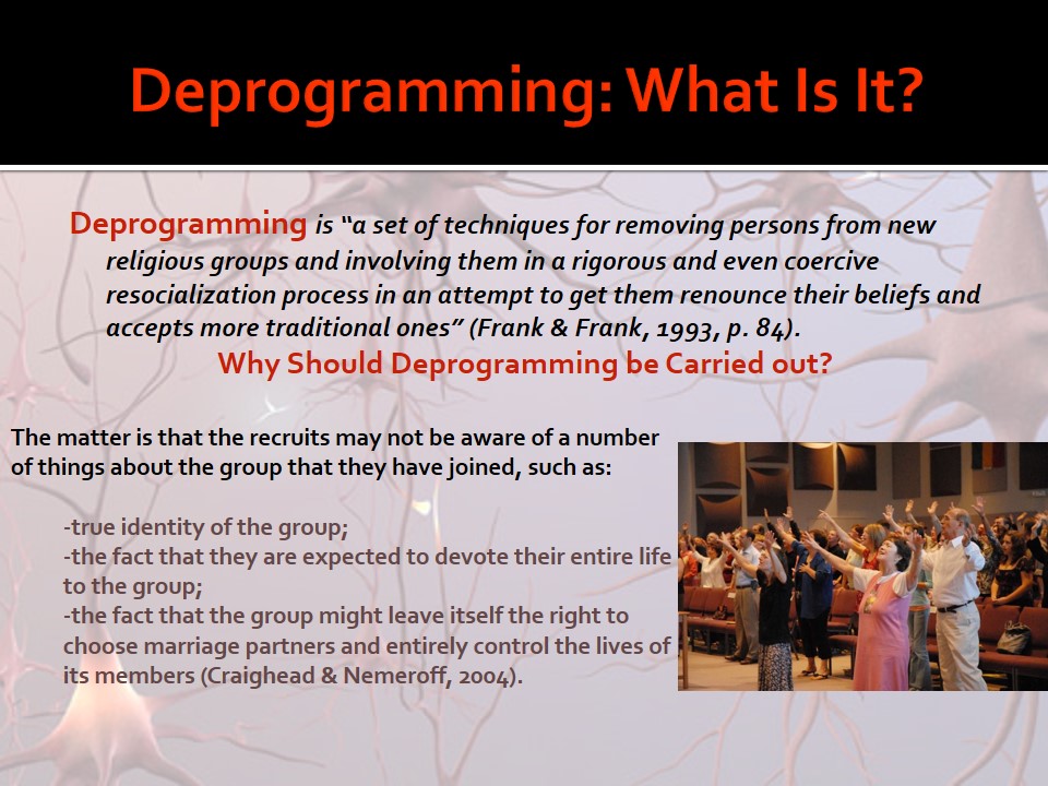 Deprogramming: What Is It?