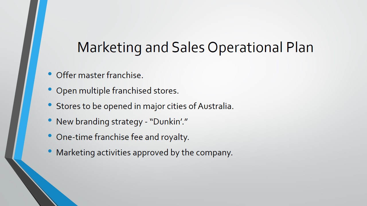 Marketing and Sales Operational Plan