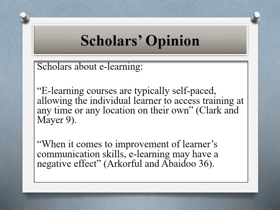 Scholars’ Opinion