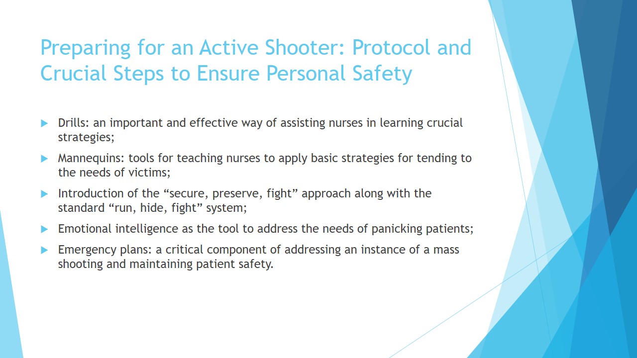 Preparing for an Active Shooter: Protocol and Crucial Steps to Ensure Personal Safety