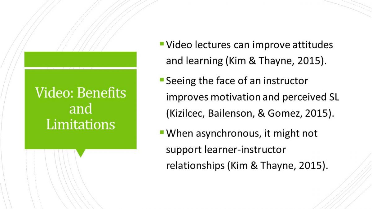 Video: Benefits and Limitations