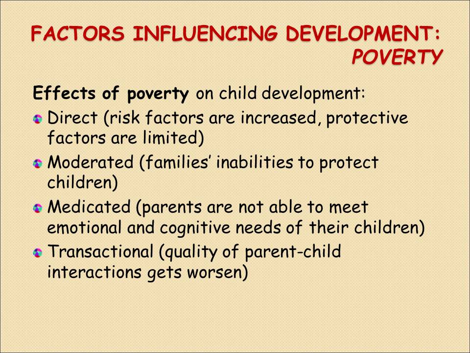 Factors Influencing Development