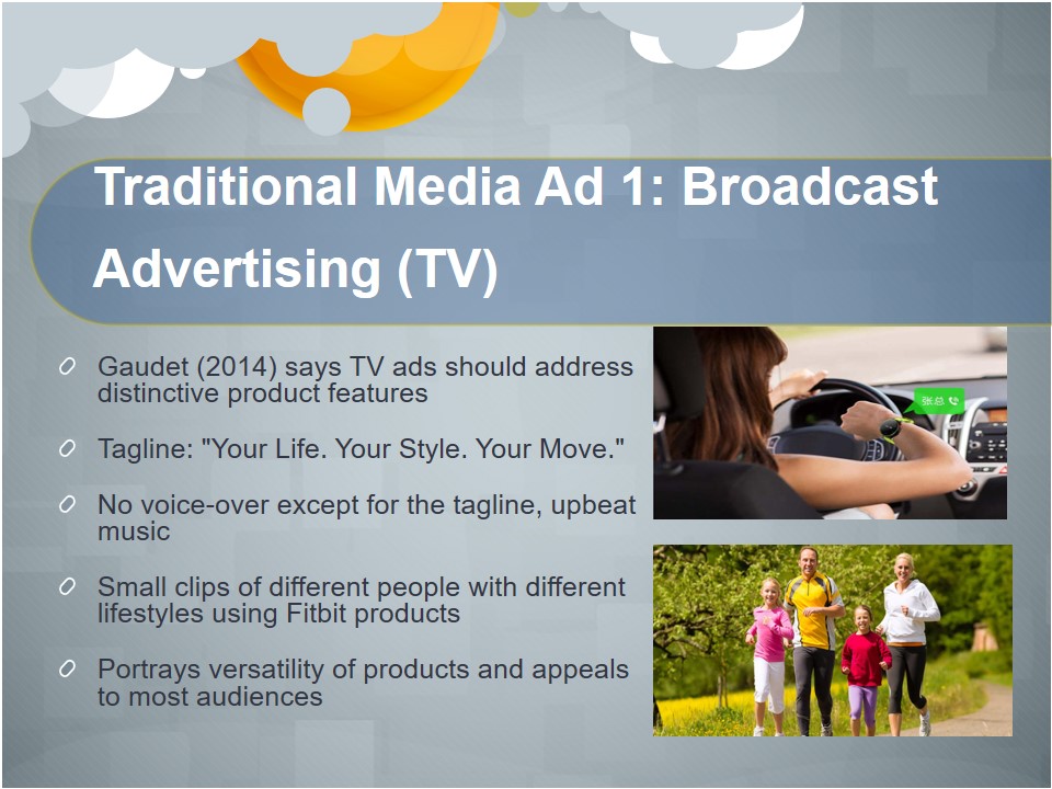 Traditional Media Ad 1: Broadcast Advertising (TV)