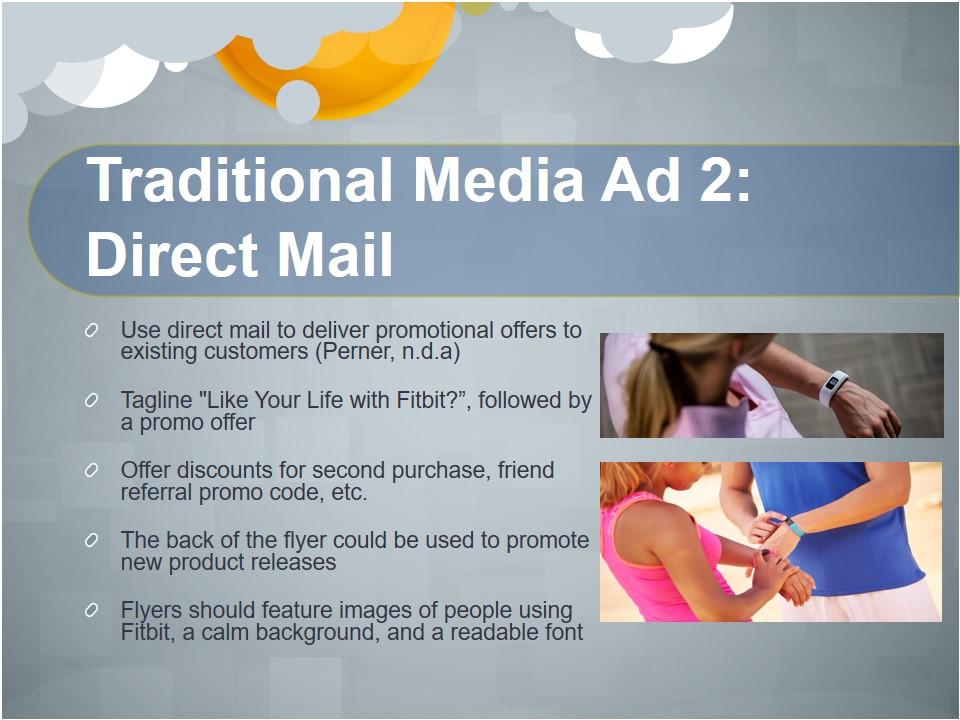 Traditional Media Ad 2: Direct Mail