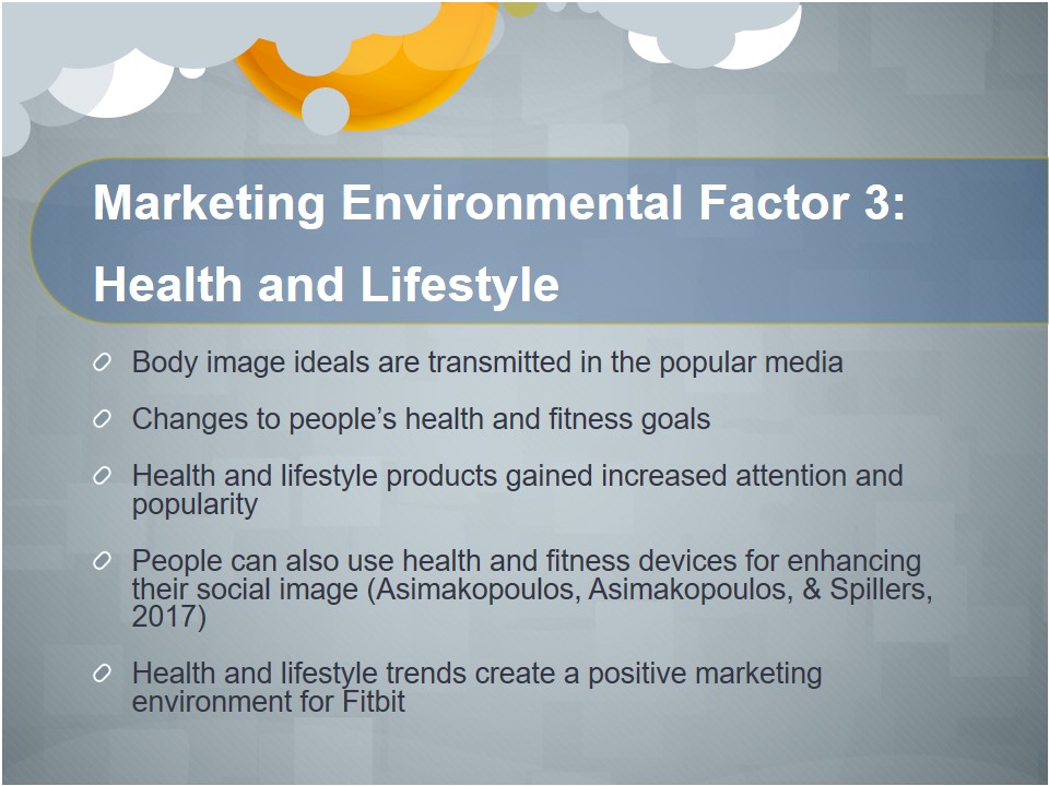 Marketing Environmental Factor 3: Health and Lifestyle