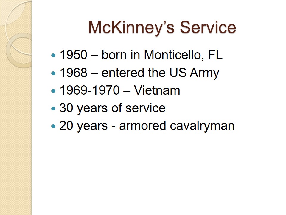 McKinney’s Service