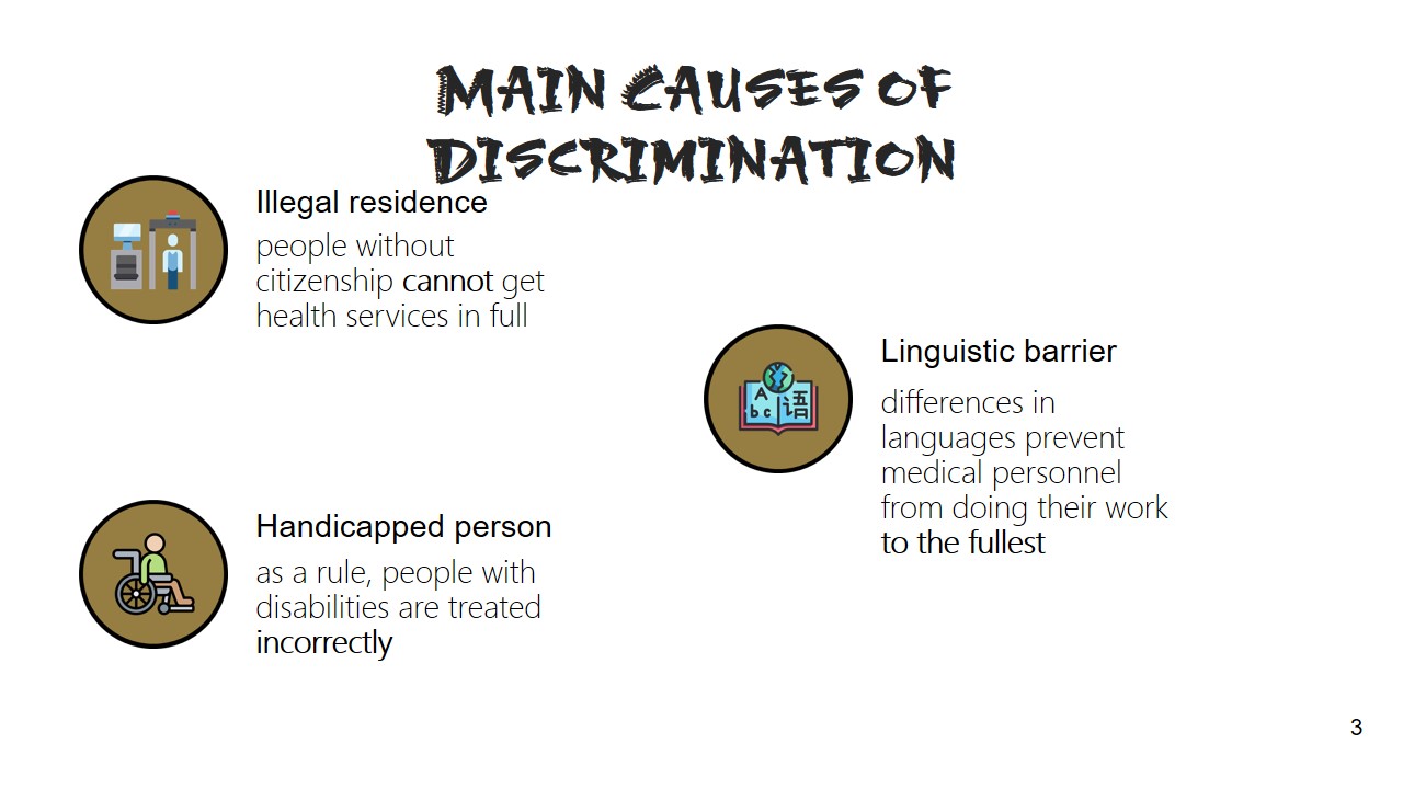Main Causes of Discrimination