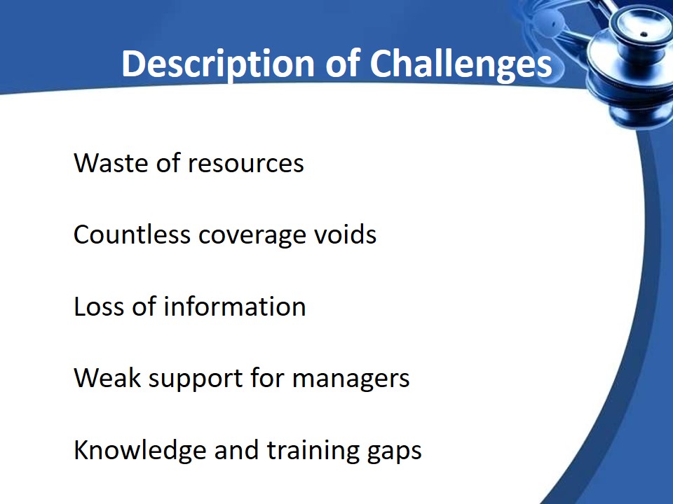 Description of Challenges
