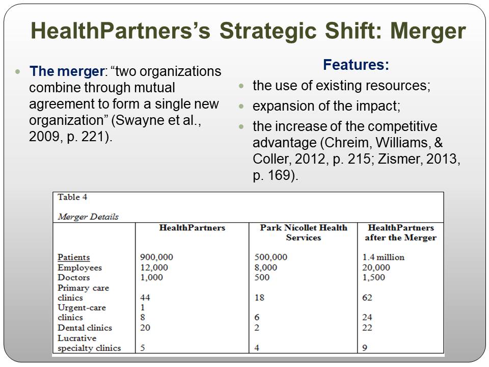 HealthPartners’s Strategic Shift: Merger