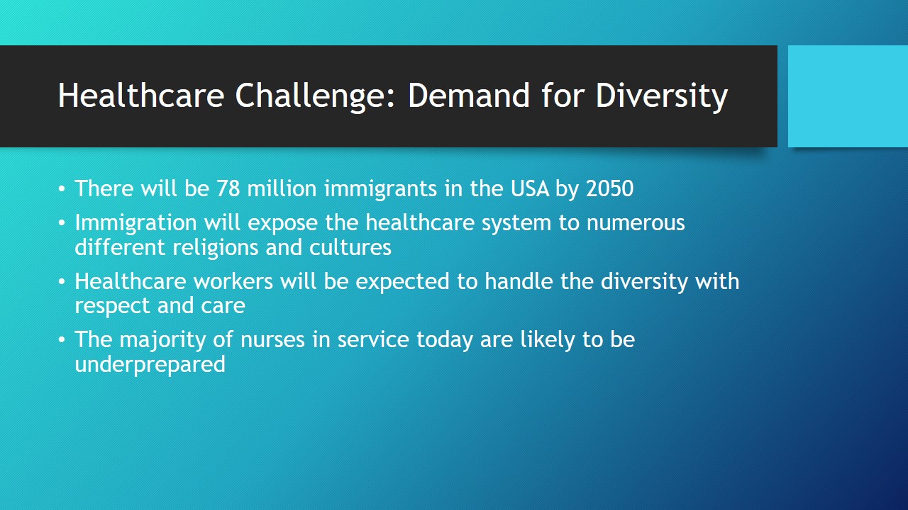 Healthcare Challenge: Demand for Diversity