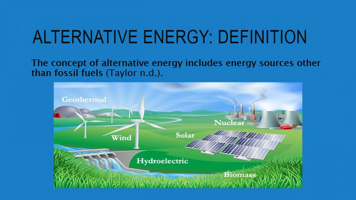 Alternative Energy: Definition