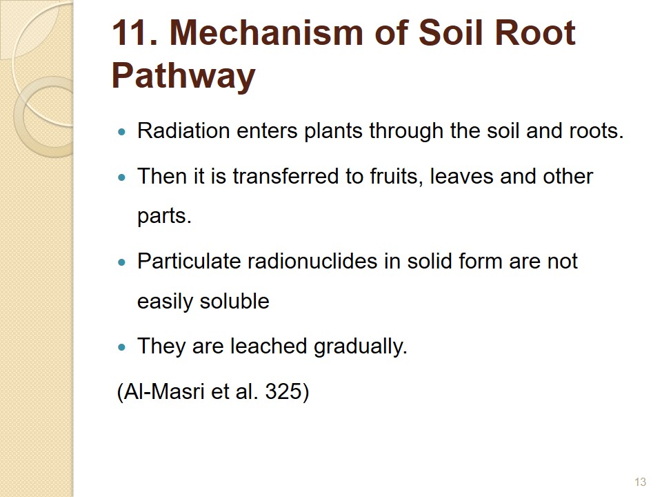 Mechanism of Soil Root Pathway