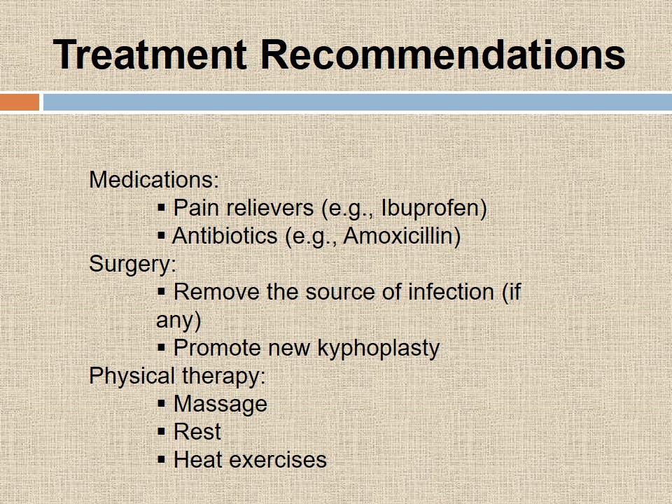 Treatment Recommendations