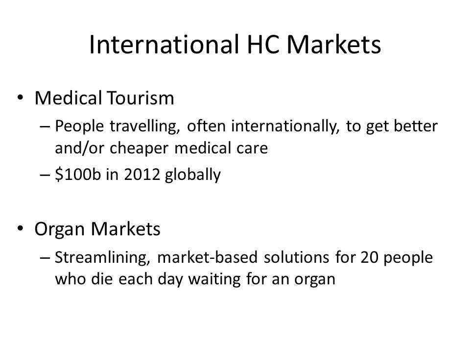 International HC Markets