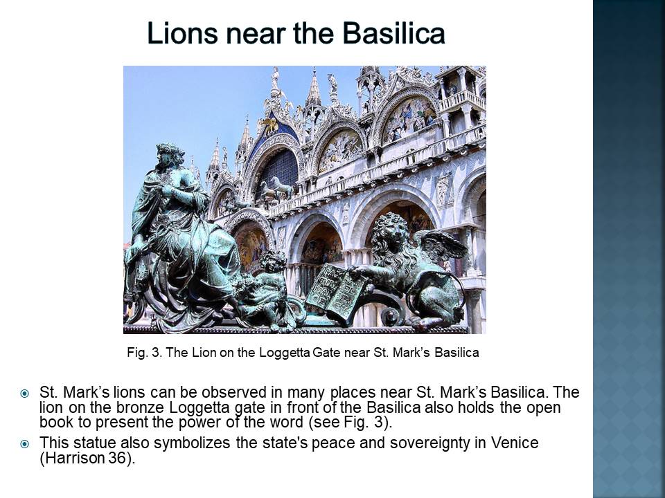 Lions near the Basilica