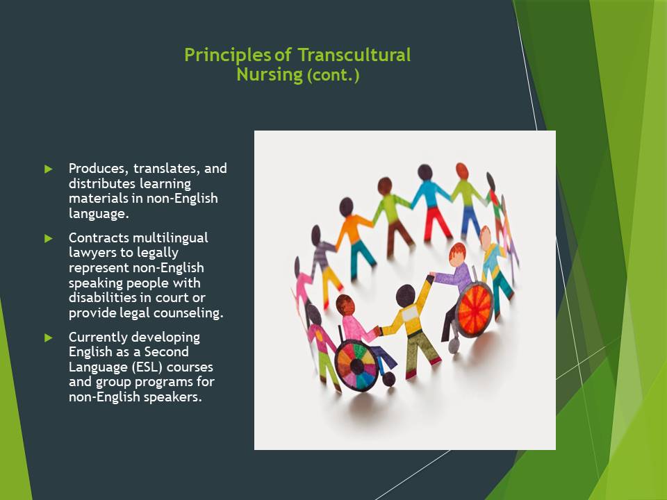 Principles of Transcultural Nursing