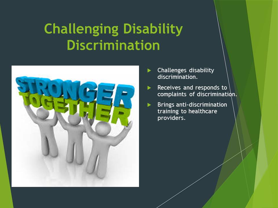 Challenging Disability Discrimination