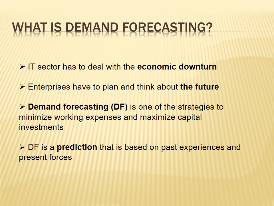 What Is Demand Forecasting?