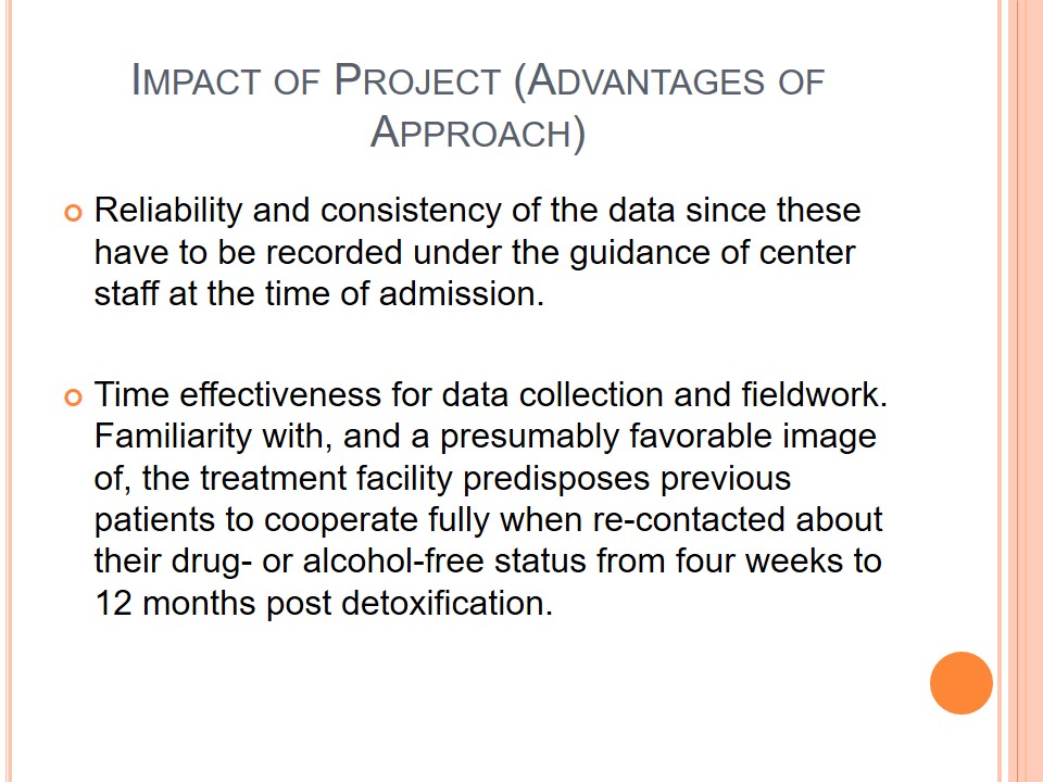 Impact of Project