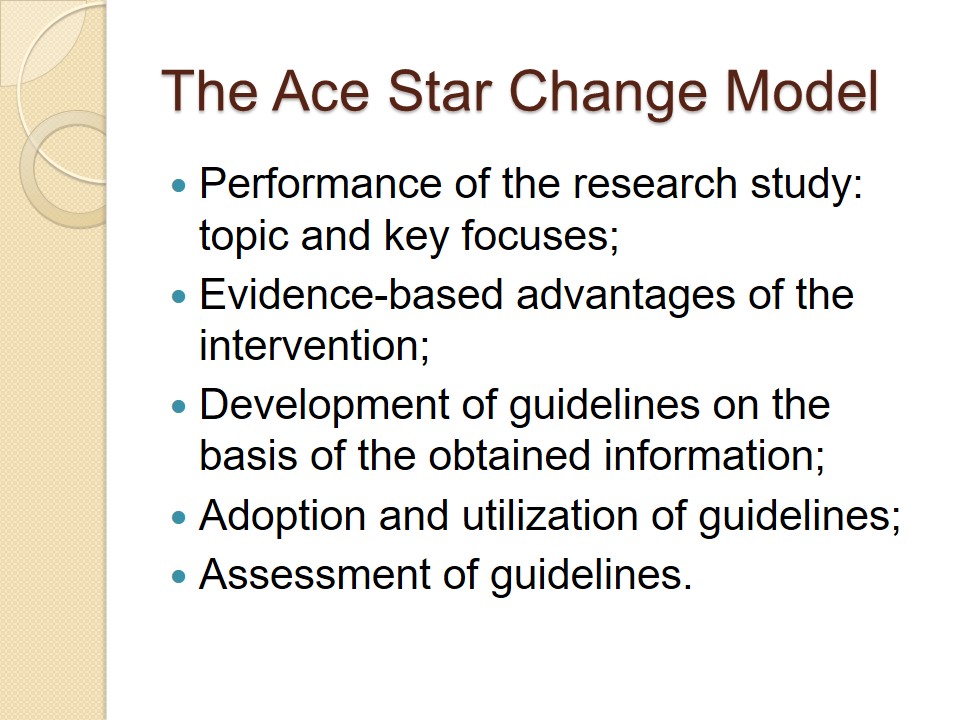 The Ace Star Change Model