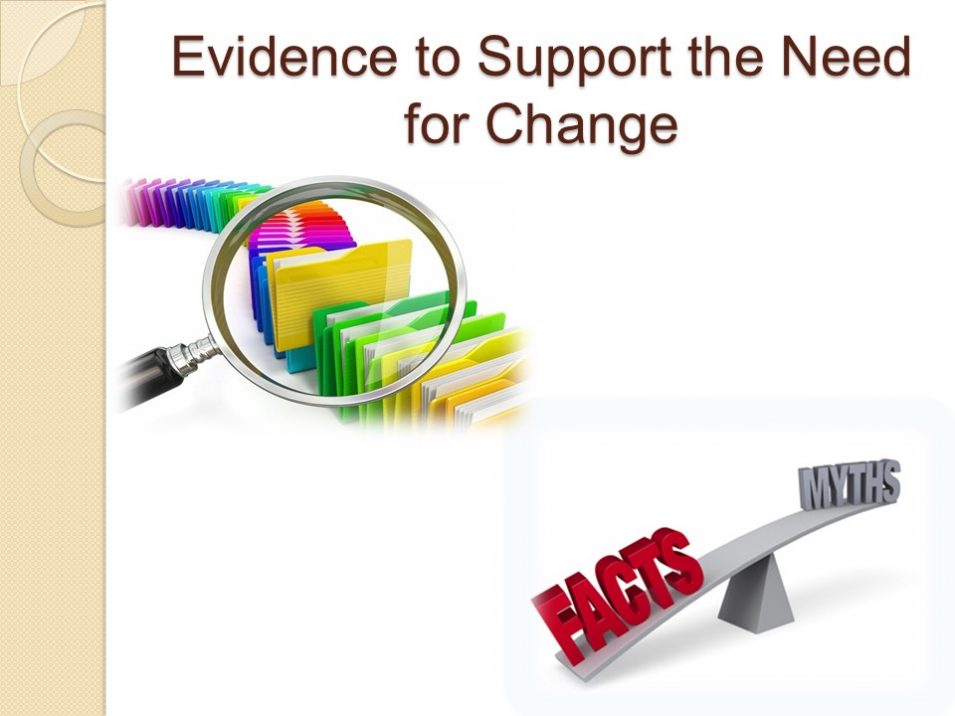 Evidence to Support the Need for Change