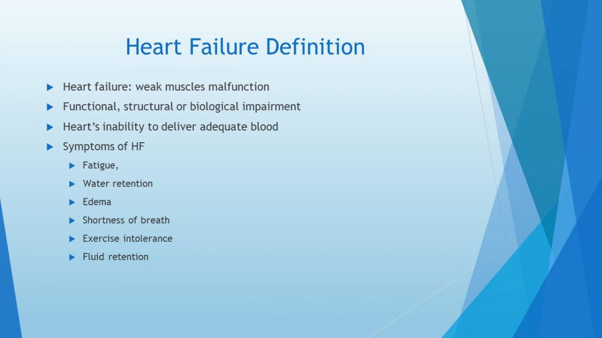 Heart Failure Definition