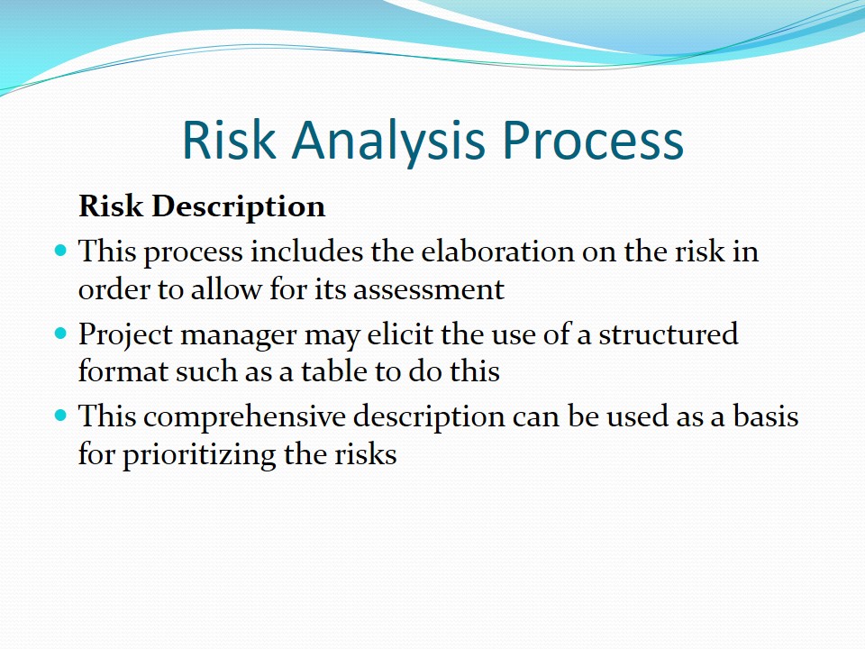 Risk Analysis Process
