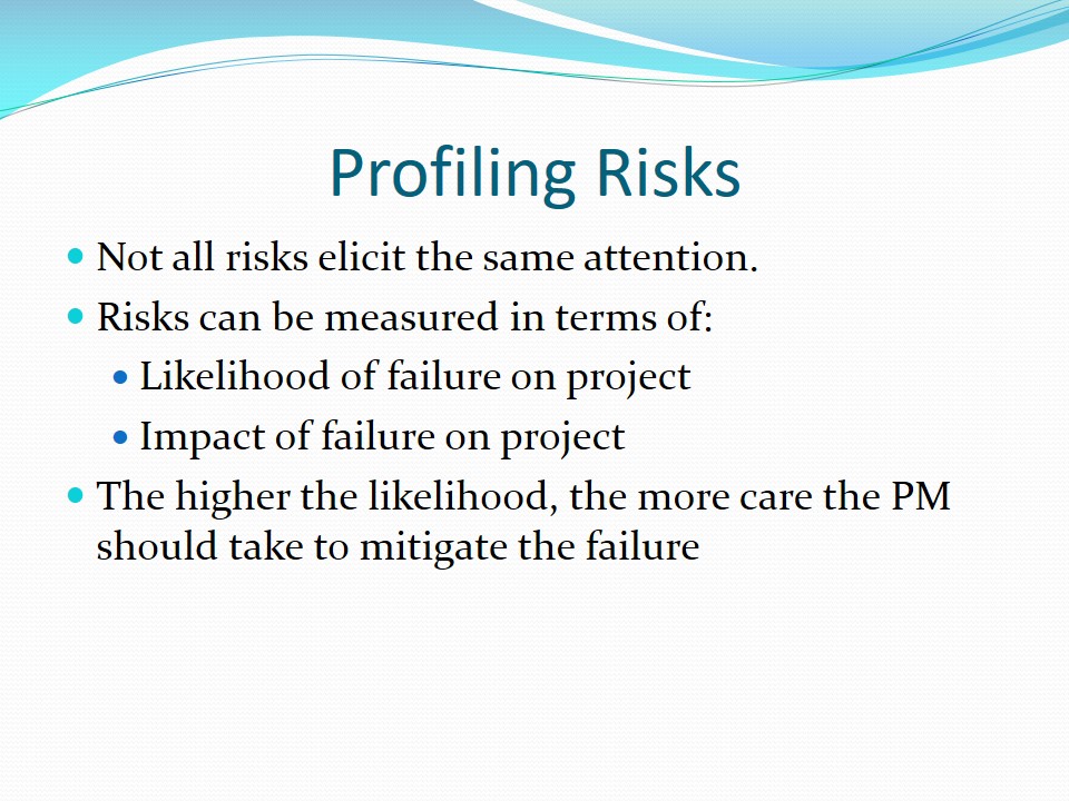 Profiling Risks