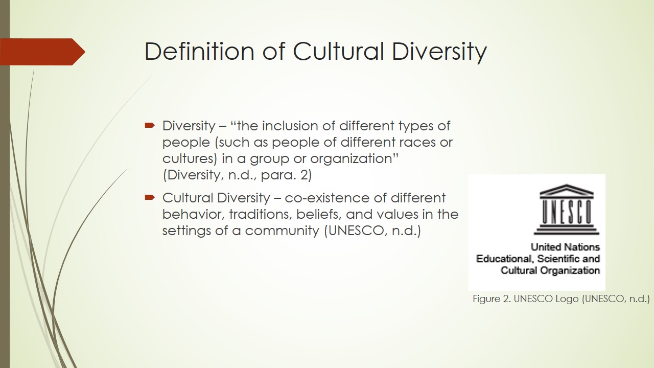 Definition of Cultural Diversity
