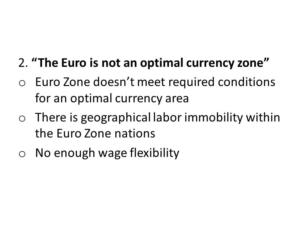 Why the U.K Does Not Join the European Currency