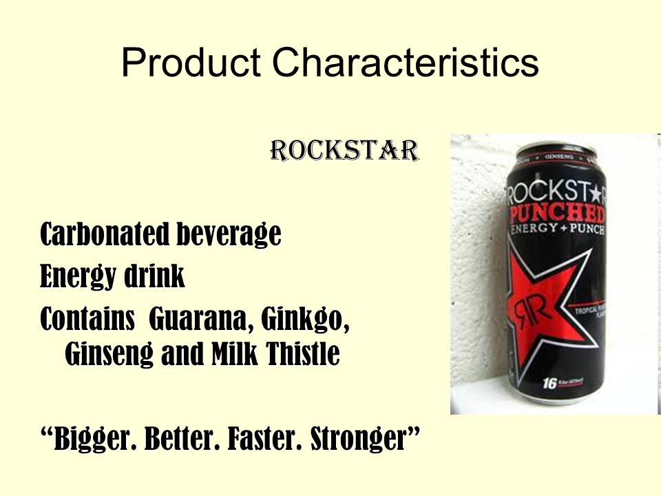 Product Characteristics