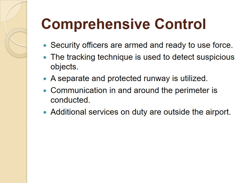 Comprehensive Control