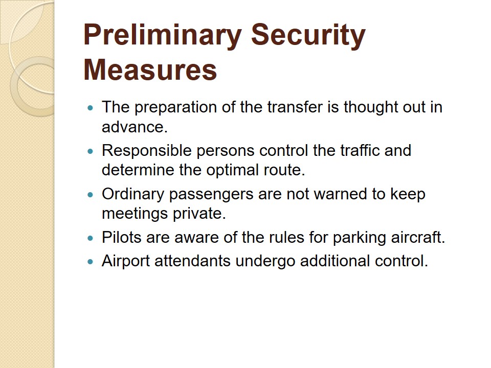 airport security thesis statement