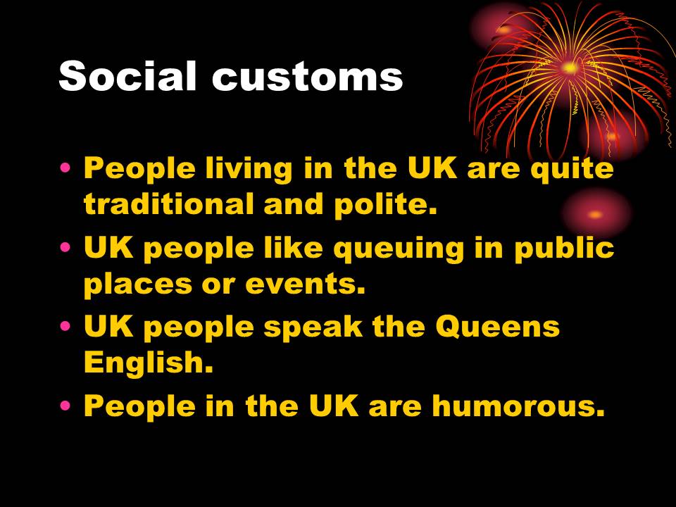 Social customs