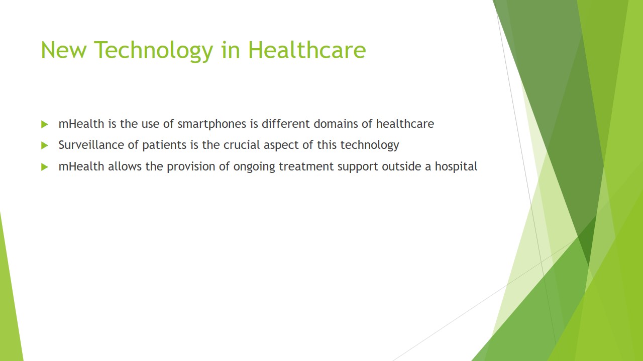 New Technology in Healthcare