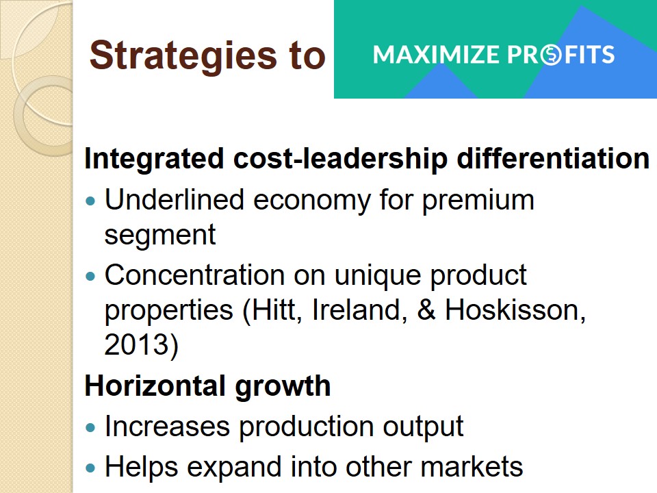 Strategies to Maximize Profits