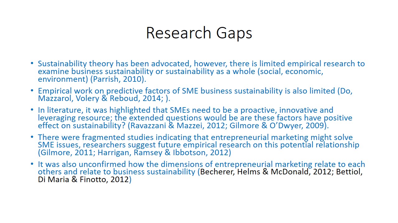 Research Gaps