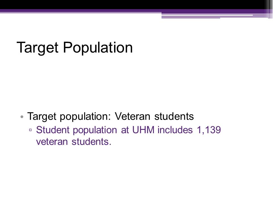 Target Population