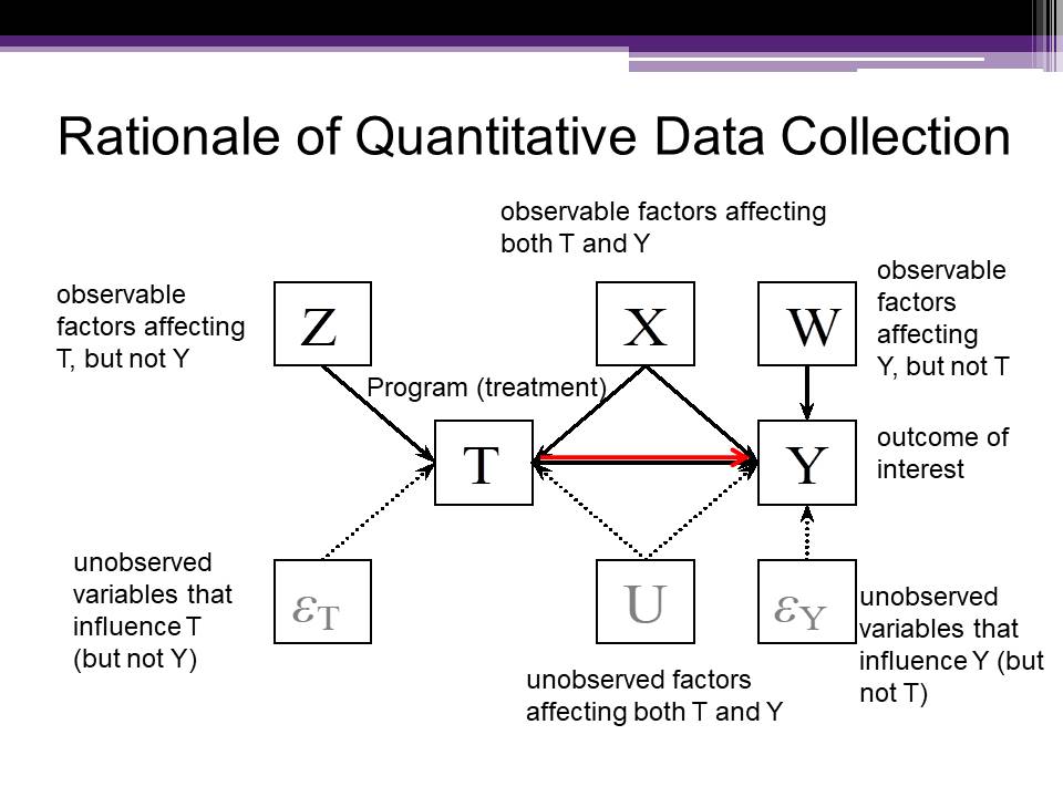 Rationale of Quantitative Data Collection