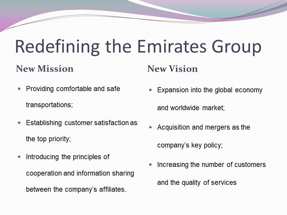 Redefining the Emirates Group