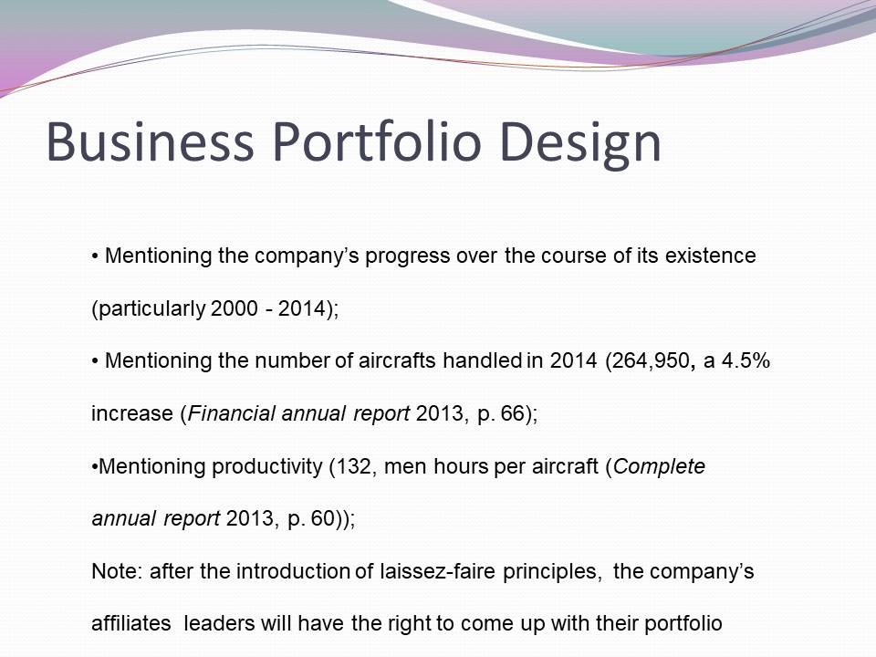 Business Portfolio Design