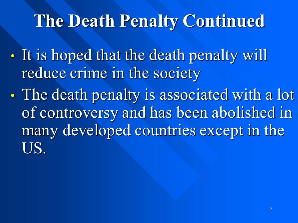 capital punishment essay example