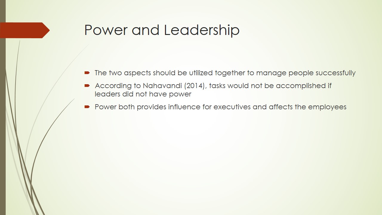 Power and Leadership