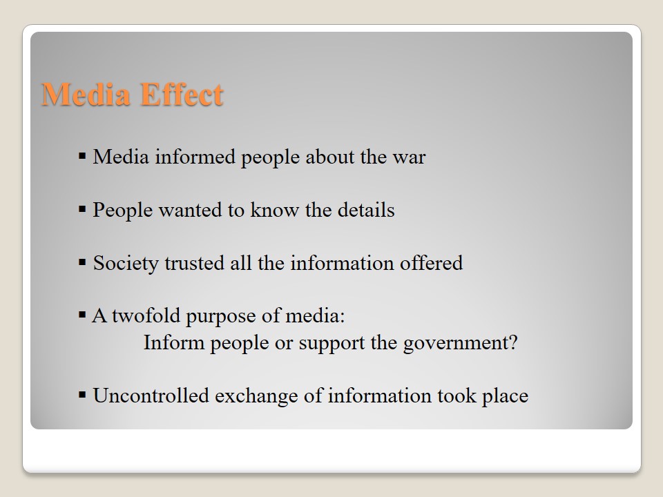 Media Effect