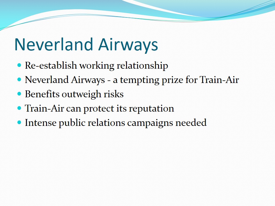 Neverland Airways