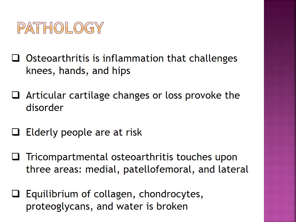 case study for osteoarthritis