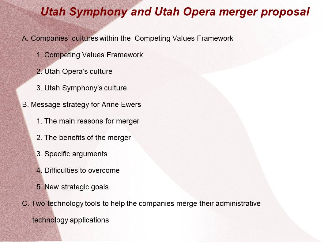 Utah Symphony and Utah Opera merger proposal