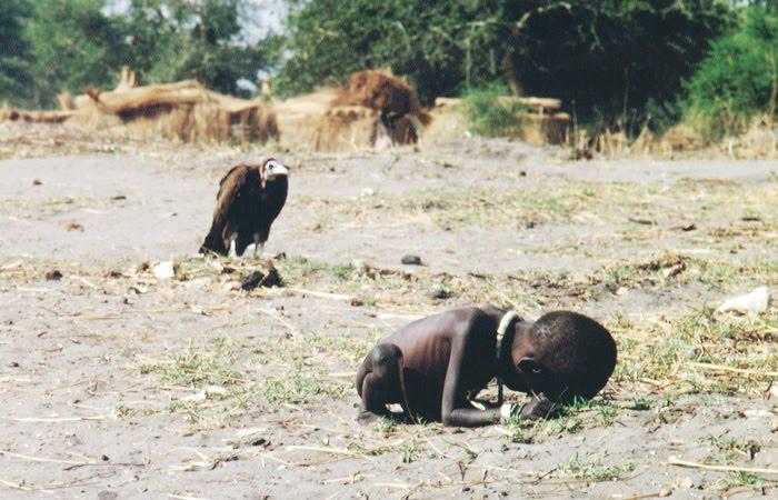 The Starving Child and Vulture