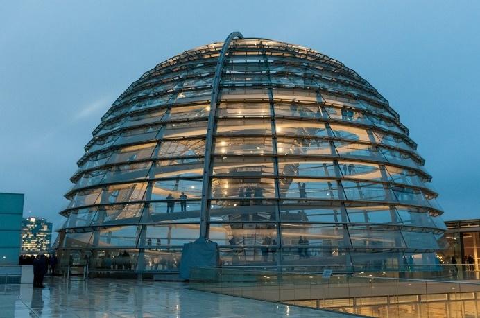 Norman Foster. The Reichstag Dome. A dome on top of the renovated Reichstag building. 